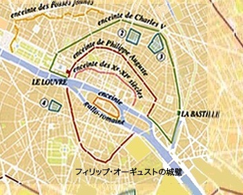 City Walls in Paris拡大図