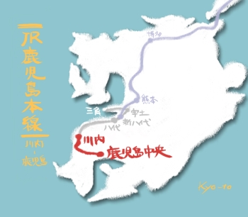 鹿児島本線マップ