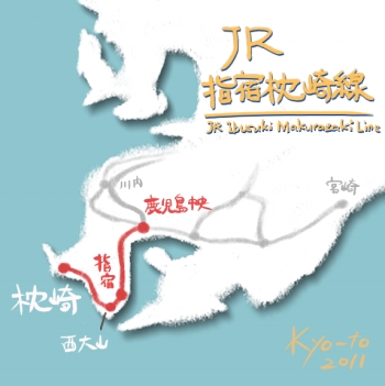 指宿枕崎線マップ