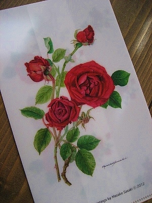 薔薇封筒１