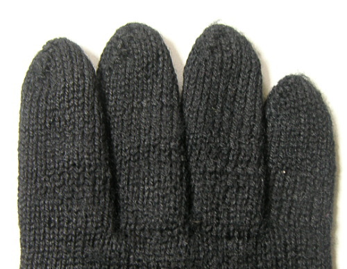 ブラック・シープ手袋４本指