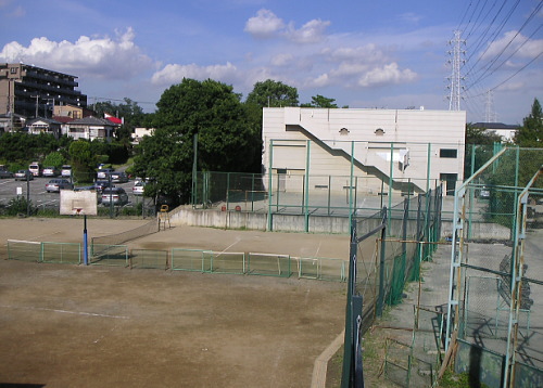 2011年の大谷口中学校球技場