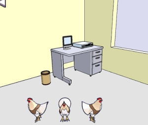 鶏の部屋脱出ゲーム