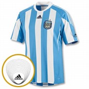 アルゼンチン代表2011ホームユニフォームadidasフレンドリーマッチロゴ