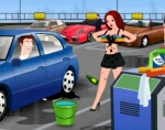 洗車してくれる女の子にイタズラするゲーム★Naughty Car Wash