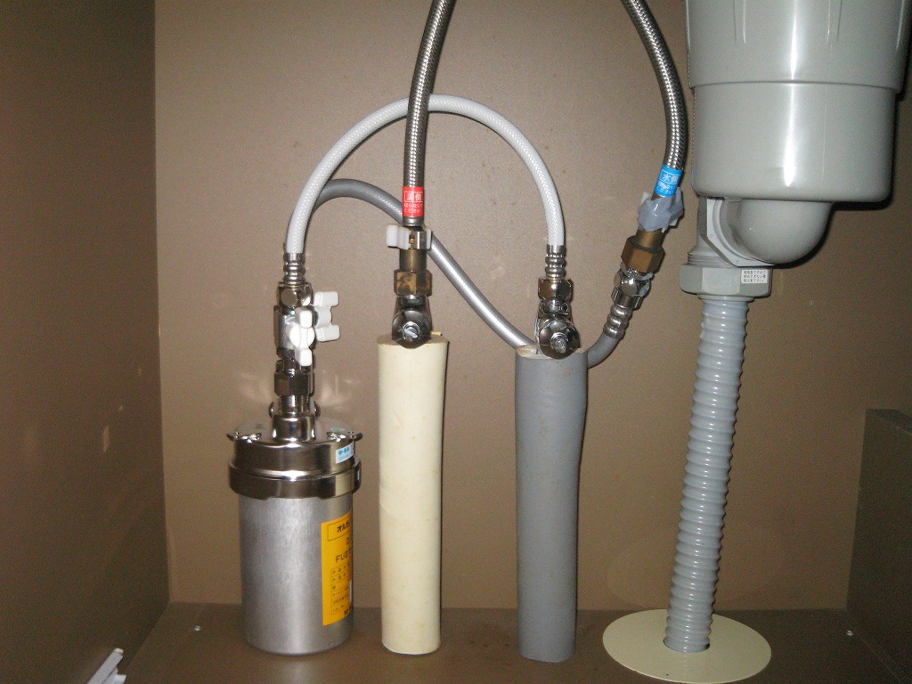 キッツマイクロフィルター 浄水器 Ⅱ形 水 湯 浄水を1本の水栓でコントロール 家庭用オアシックス アンダーシンク