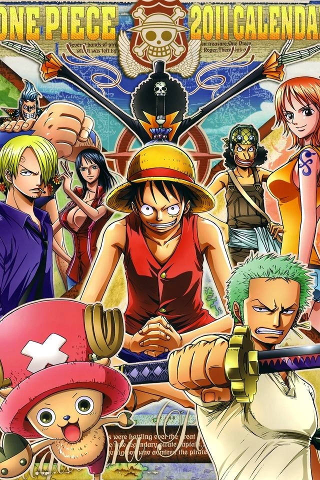 Iphone4 アニメ系壁紙 A One Piece