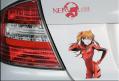 Evangelion itasha photo-2 Asuka itasha anime pain car sticker