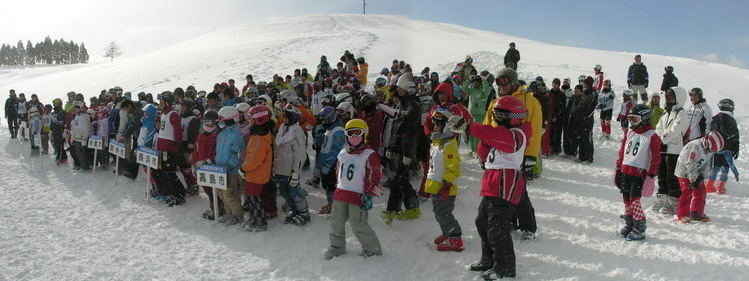 滋賀県民体育大会スキー競技会開会式