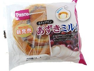 北海道小豆ミルクサンド　敷島製パン