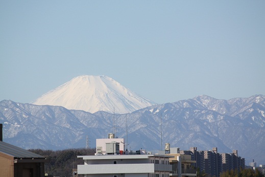 2月の富士山
