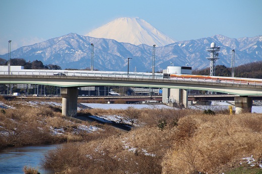 大雪５日目の富士山２