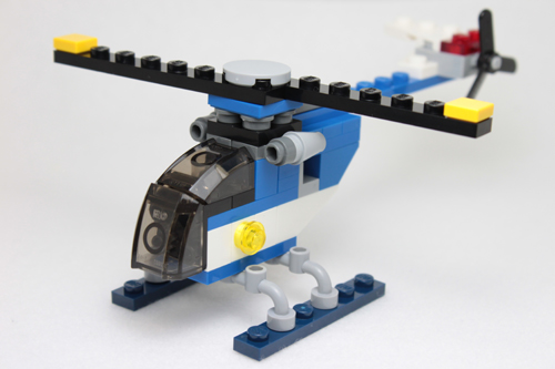 Legoクリエイター 5864 ミニヘリコプター 三男パパのhp更新奮闘記