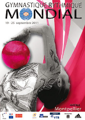 World Championships Montpellier 2011 poster