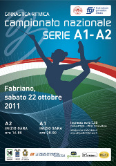 Italian Serie A Fabriano 2011 poster