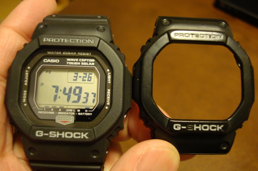 G-Shockを修理してベゼルとベルトを交換してもらいました。新品気分復活？ - blog Negaticle