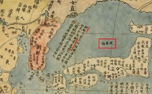 中国人さえ日本海だと。