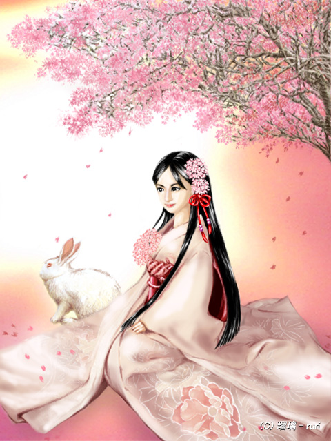 ♪瀬織津姫と桜吹雪２