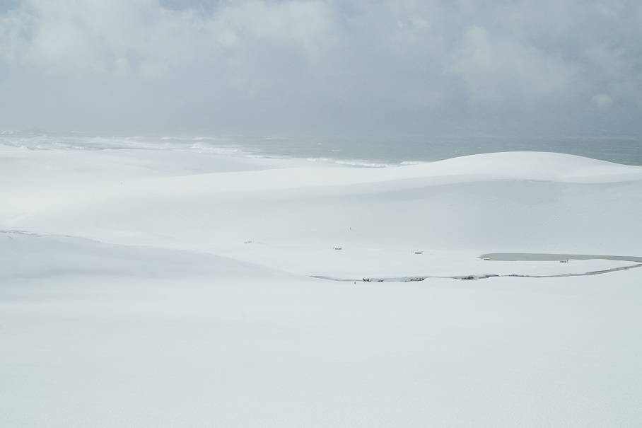 雪の砂丘2